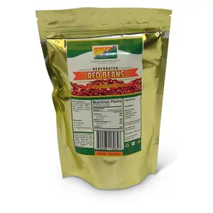 Dehydrated Red Beans - Fully Pre-Cooked & Ready in 20 Mins - High in Protein, Iron, and Fiber - Ideal for Daily Meals, Outdoor Adventures, and Emergency Storage - 100% Red Beans, No Additives