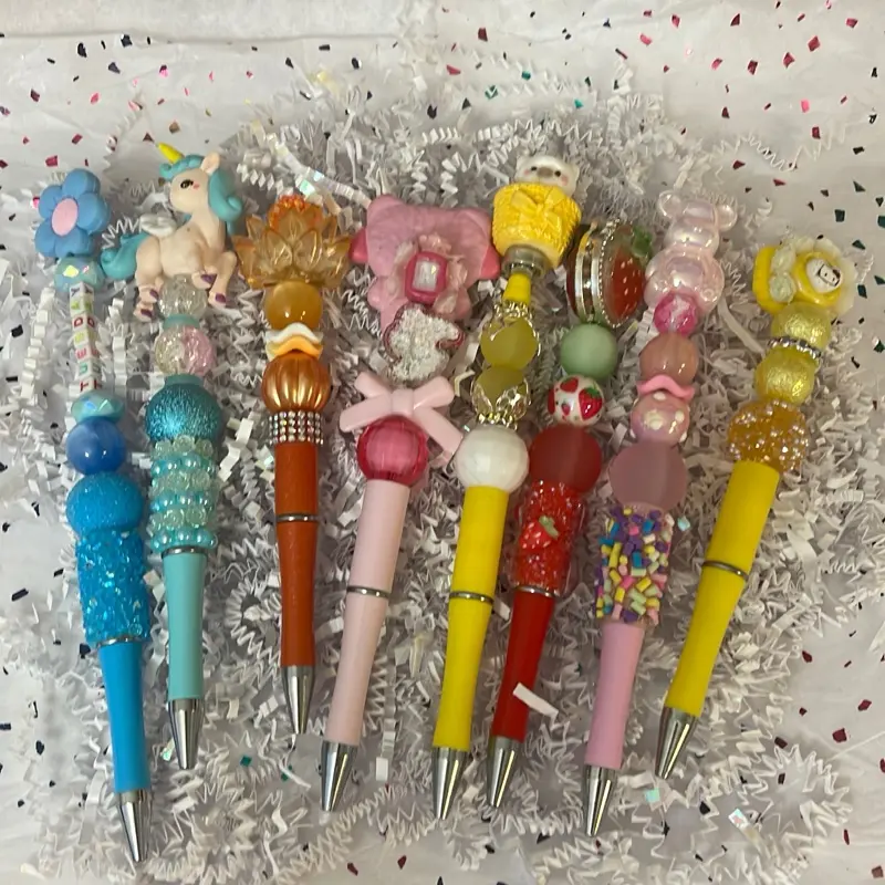 Live claim sales.  $10 Beaded pens cute topper