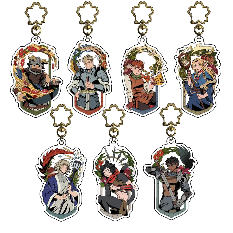 Dungeon Meshi Charm Keychains