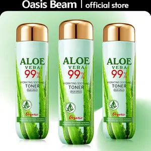 【BUY 1 GET 2 FREE】Hydrating Toner with 99% Aloe Vera Extract & Hyaluronic Acid for Moisturizing, Locks in Water,Soothing, 4.58 oz Hydrate Moisturizer Moisture Aloevera