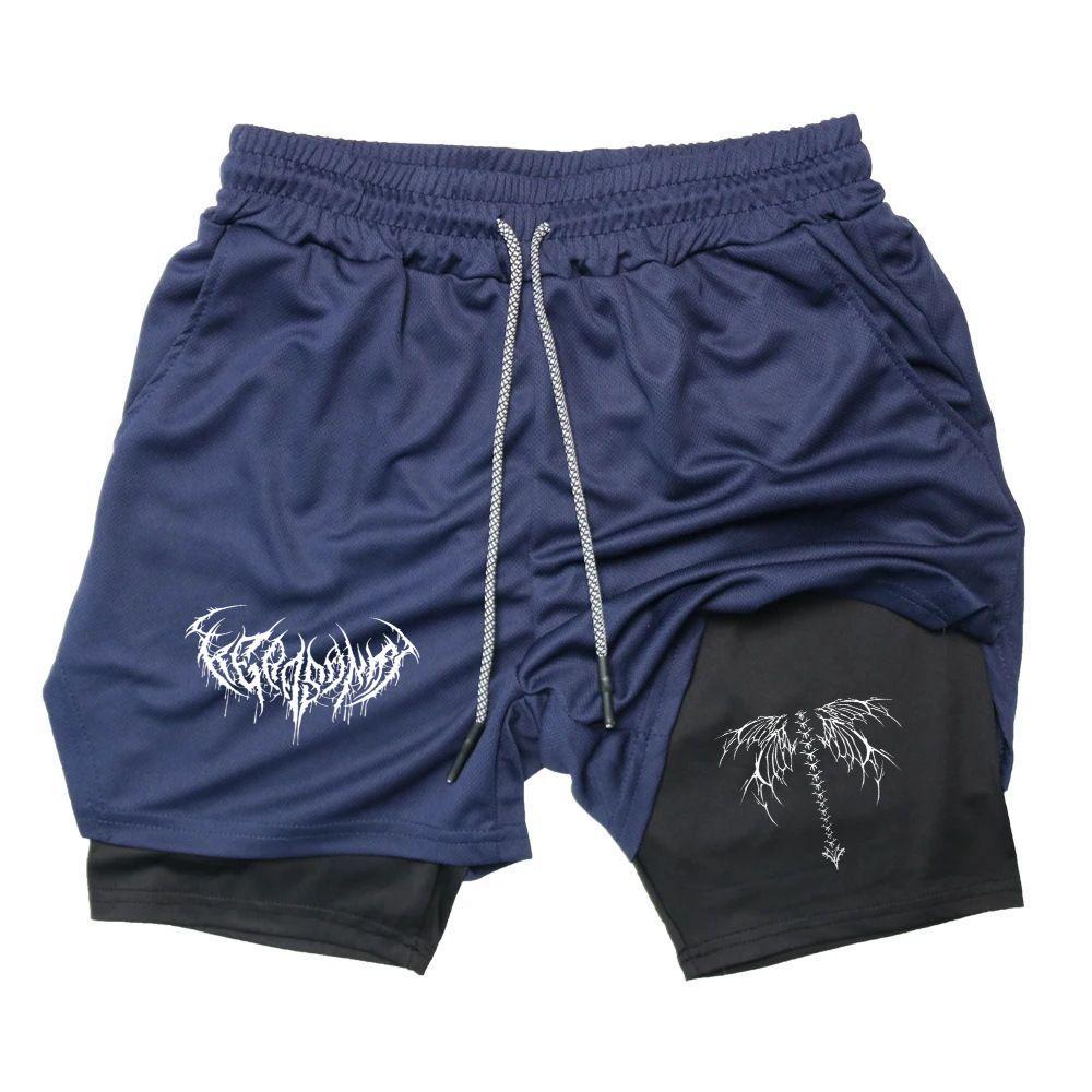 Vulvodynia summer men shorts for men jorts outfit men graphic shorts Double-layer sports shorts Comfortable short shorts summer