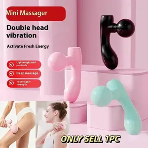 Portable Relaxation Massage Gun, USB Rechargeable, Full Body Massager, High-Intensity Vibration Tool, Perfect Gift for Girls and Boys