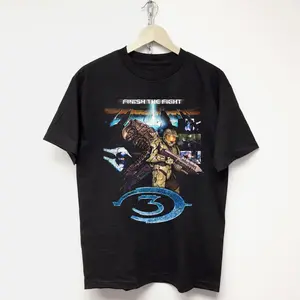 Video Games 'Halo 3' Staple Gaming Shirt, Vintage Cool Unisex T-Shirt, Gift For Men Women Casual T-Shirt, Menswear Top Unisex T-shirt
