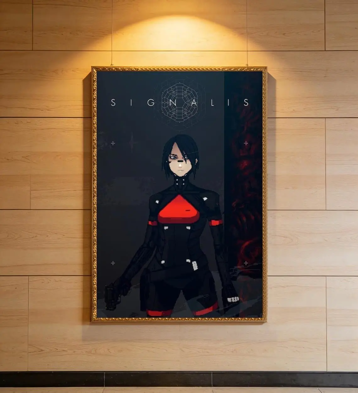 [Sale off up to 50%] [Free ship] [Frame] Signalis Artwork Indie Game Poster,Canvas poster, no frame, gift for others, home decoration