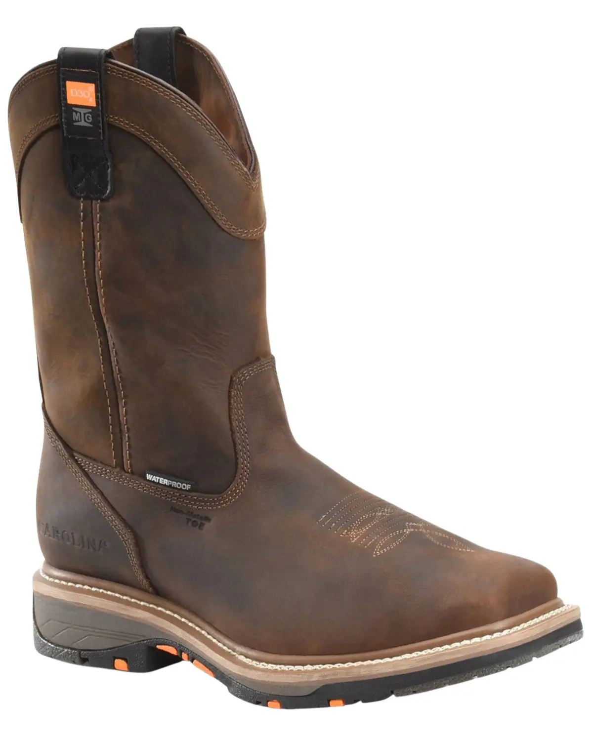 Carolina Men's Men'S Actuator Met Guard Waterproof Western Work Boot - Ca8537