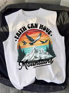 BEATERS Men’s Classic Vest, Comfortable Soft Loose Fit for Home and Sports, Recommended in One Size Up