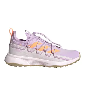 adidas Womens Terrex Voyager 21 Canvas Hiking Hiking Sneakers Shoes - Purple