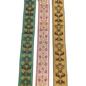 Jacquard trim, color/design variations avaiable