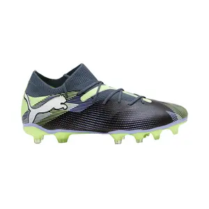 PUMA Womens Future 7 Match Firm GroundArtificial Ground Soccer Cleats  - Blue, Grey
