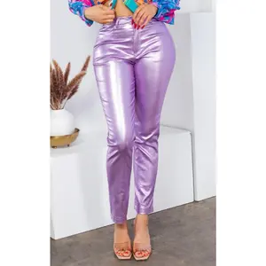 Lilac Metalic Pant