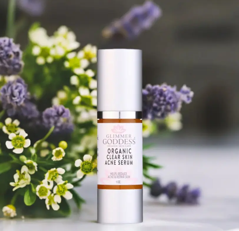 Organic Clear Skin Acne Serum - Oil Regulation Serum for Skincare Benefits