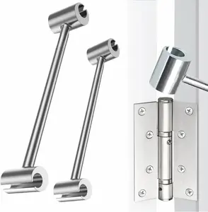 Heavy Duty Door Hinge Adjustment Tool, 2-in-1 Hinge Gap Aligning Wrench, Universal Hinge Bender for Residential, Fire, Security & Clean-Room Flag Hinges fathersdaygift