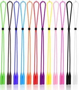 Adjustable Eyeglasses Strap Eyewear Retainer 12 Pack with Glasses Cleaning Cloth,Silicone Sunglasses Holder Strap,Eyeglasses Retainer