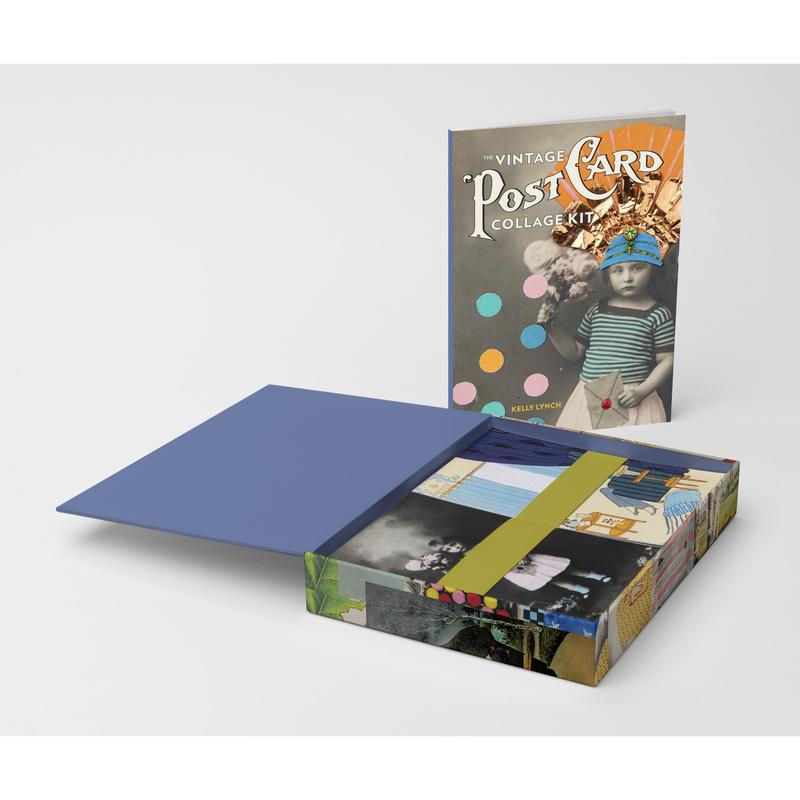 The Vintage Postcard Collage Kit by Kelly Lynch