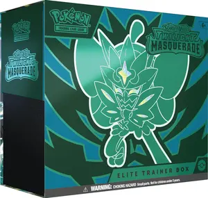 Pokemon Scarlet & Violet Twilight Masquerade Elite Trainer Box | Ogerpon