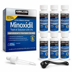 Kirkland Minoxidil 5% for Men & Women Daily Scalp Care Liquid for Thinning & Uneven Hair 3-Month Supply | Nourishes Hair Roots, Boosts Fullness & Promotes Natural Healthy Hair, Skin Specialist Approved