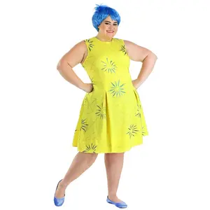 Plus Size Disney and Pixar Inside Out Joy Costume for Women (© Disney) (© Disney/Pixar)