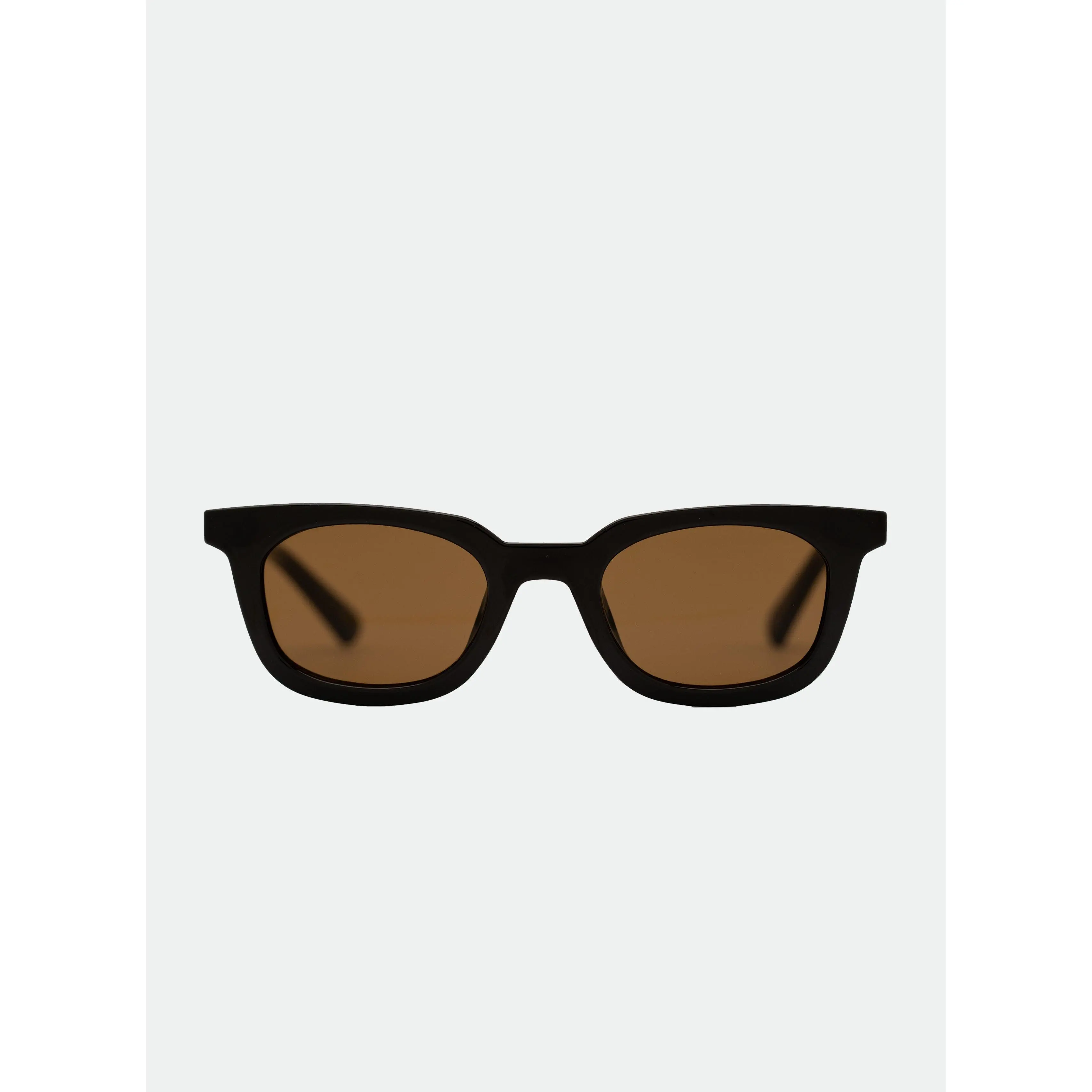 OTRA Nia Dark Chocolate Wayfarer Sunglasses with Brown Tinted