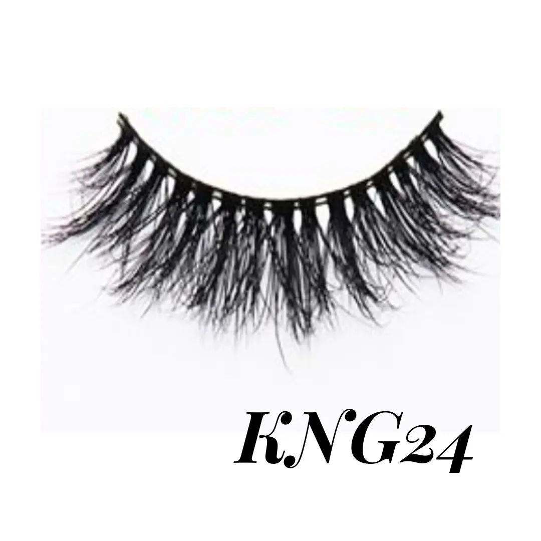 Lash - KNG24 - Medium Length Premium, Durable Lashes, Lightweight, Wispy Lashes, False  Eyelashes, Strip Lashes, Prettiest Lashes Eyelashes Makeup Cosmetic Eyelash Extensions Eyelash Lash Extensions