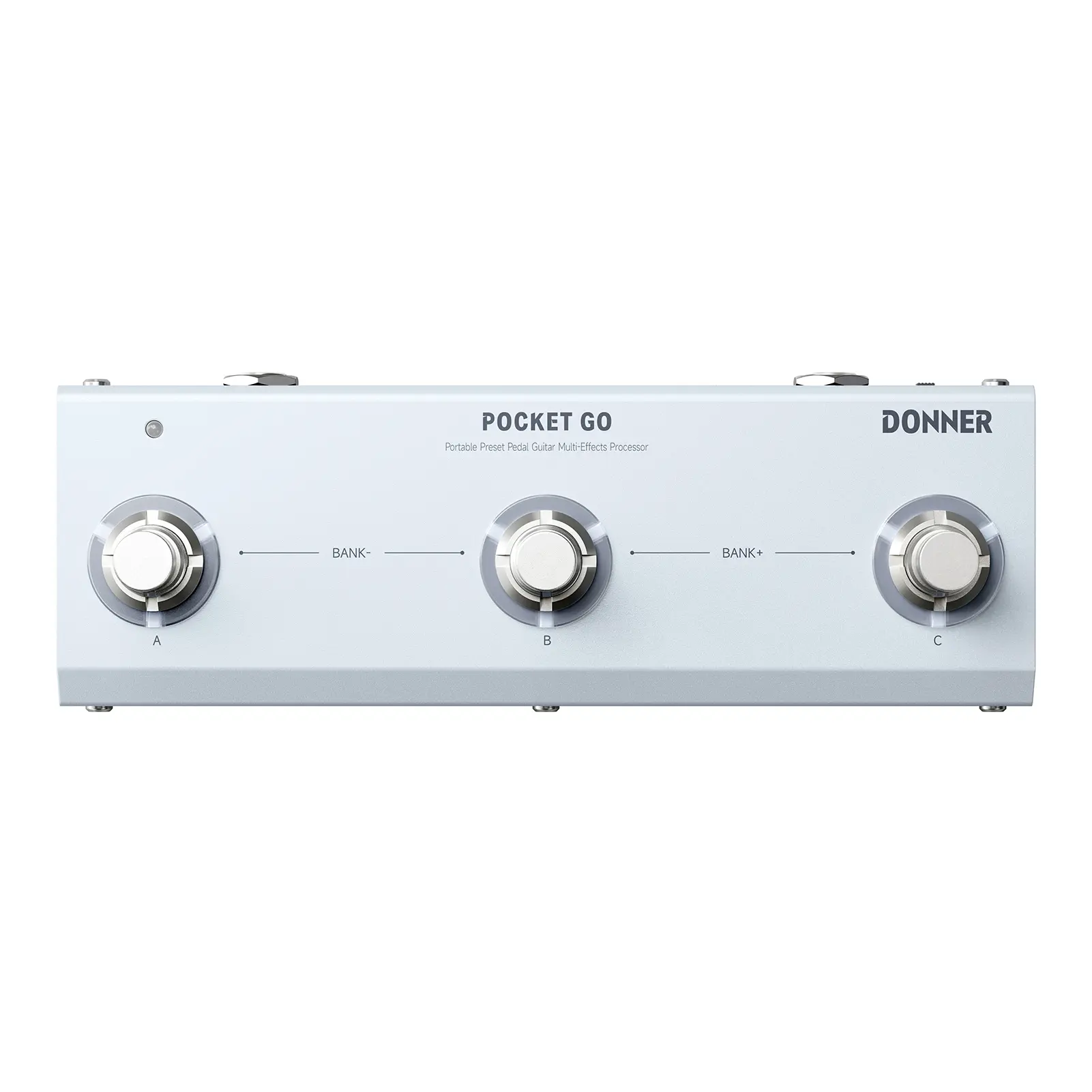 Donner Pocket Go Compact Multi-Effects Guitar Pedal - OTG Compatible, Batteries Built-In, Battery-Powered Effect Pedal, Guitar Effects Pedal, Usb Donner Pocket Go Compact Multi-Effects Guitar Pedal - OTG Compatible, Batteries Built-In, Battery-Powered Effect Pedal, Guitar Effects Pedal, Usb