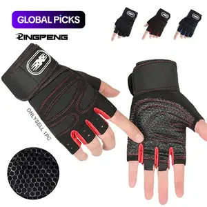 Breathable Non-Slip Weightlifting Gloves, Fitness Dumbbell and Strength Training Equipment, Suitable for Men Women, Horse Riding Accessories, Gym Accessories #GLOBAL PICKS