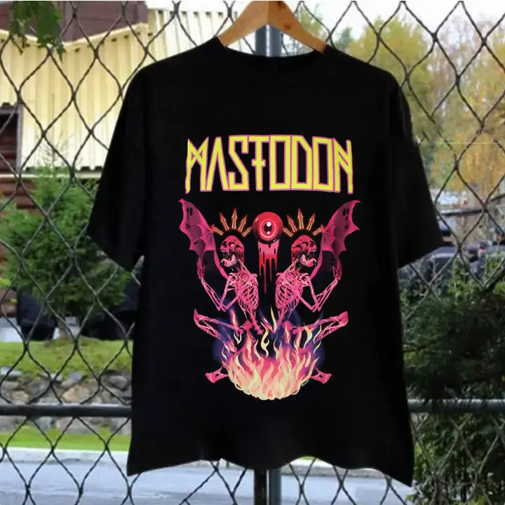 Mastodon Crack The Skye Anniversary Tour Vintage Heavy Metal Shirt Blood And Thunder Concert Graphic Unisex Tee HY5612
