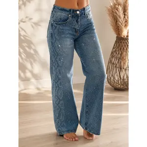 Viper Rhinestone Jeans 30" Inseam