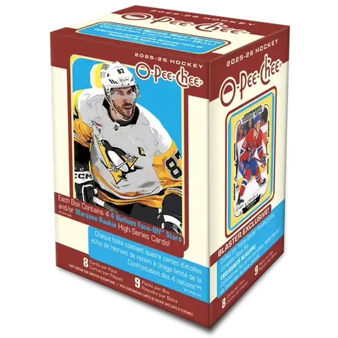 2025-26 Upper Deck O-Pee-Chee Hockey Blaster Box (9 Packs)