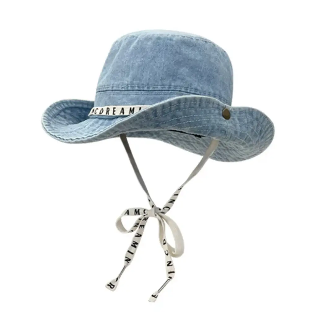 Women's Raw Cotton Hat - Streetwear Fashion Accessory