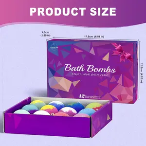 Bath Bombs for Women Gift Set 12 Pack Natural Relaxing Bath Bombs for Her，Aromatherapy Bubble Bath & Fizzy, Handmade Birthday Mothers Day Gifts for women Mom Gifts idea For wife/Teens, girlfriend,Kids