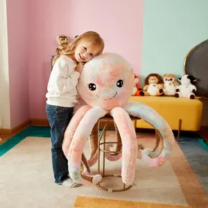 IKASA Giant Octopus Stuffed Animal Jumbo Plush Toy,30" Soft Toy Gifts for Kids