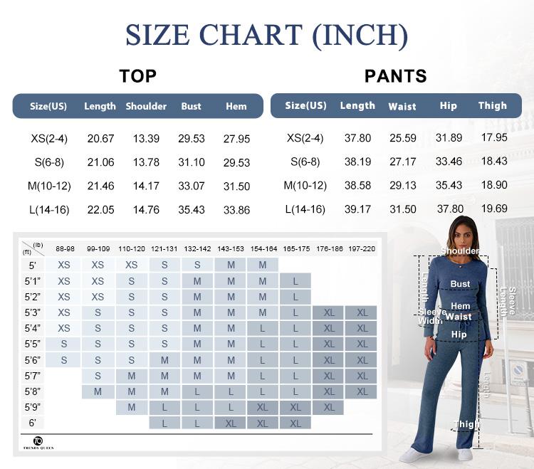 TRENDY QUEEN Women's 2 Piece Foldover Yoga Flare Leggings & Long Sleeve Crop Top Set for Autumn Casual Y2K Outfits