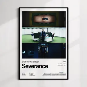 Severance: Season 1 Movie Poster | Modern Wall Art, Ben Stiller Apple TV+ Series (PDF ) #329