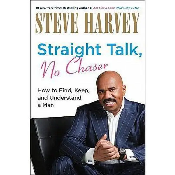 USED Book - Straight Talk, No Chaser signed edition: How to Find, Keep, and Understand a Man by Steve Harvey (Hardcover) - english