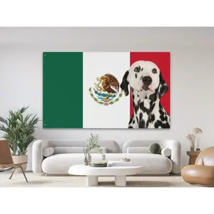 Custom Mexico Flag Tapestry: Personalized Photo Banner-room decor