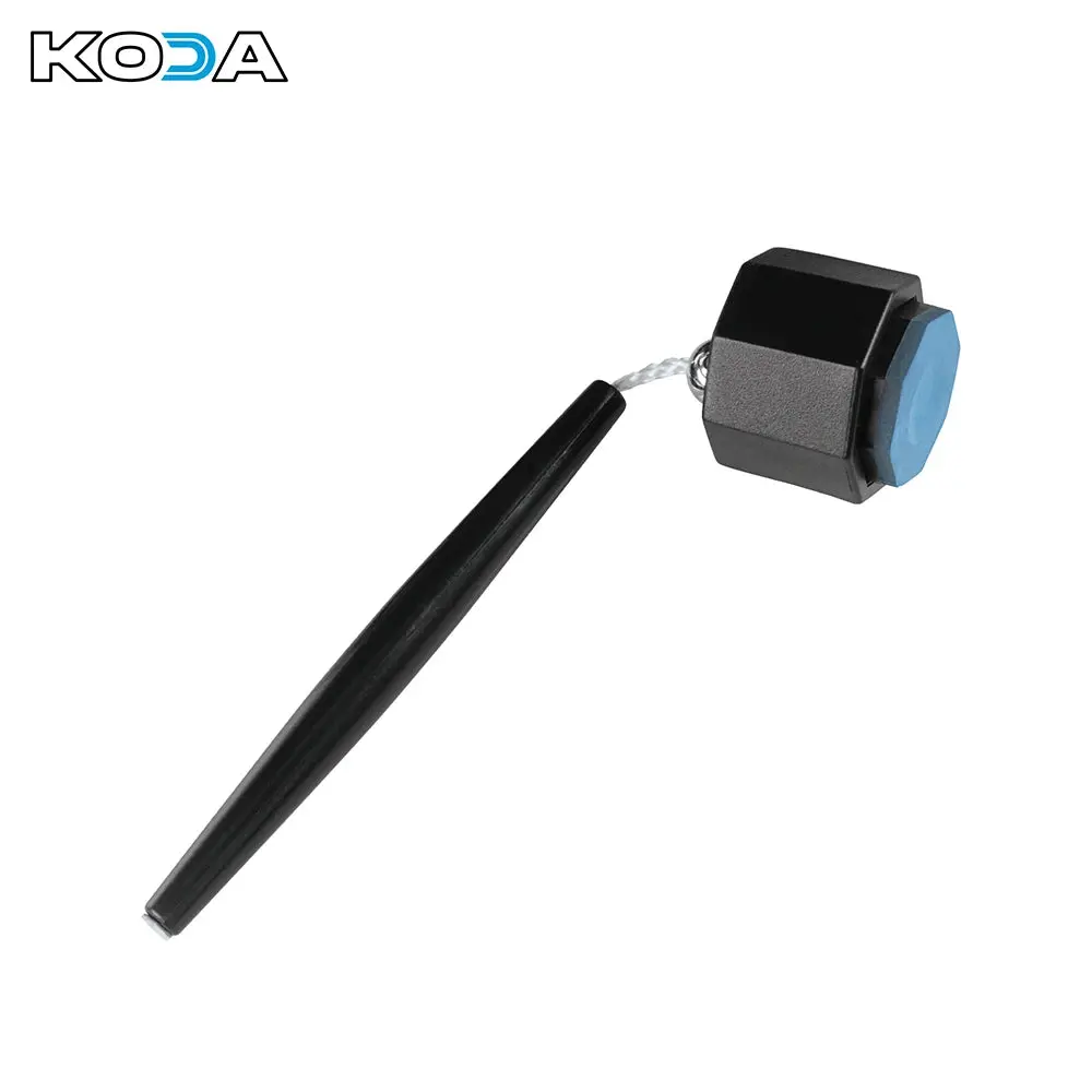 Koda Octagonal Silicone Chalk Holder for Billiards & Pool Players, Portable Pocket Cue Accessory with Belt Clip for Predator Chalk, Pool Accessories, Cue Chalk