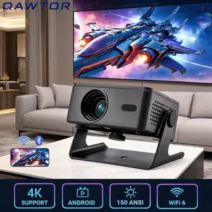 Projector Floor Stand, Folding Portable Tripod Mount for Projector, Camera & Webcam, Adjustable Height 23"–67", Supports up to 4 lb