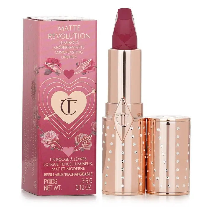 CHARLOTTE TILBURY Matte Revolution Refillable Lipstick (Look Of Love Collection) - # First Dance (Blushed Berry-Rose)