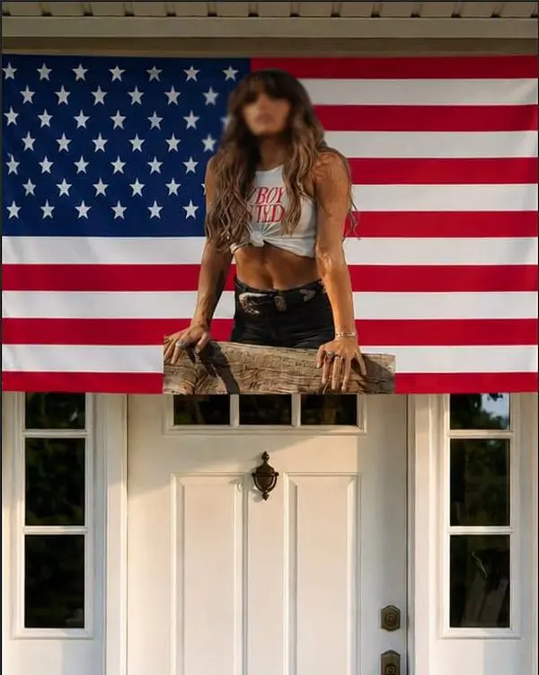 Country Music  American Flags Tapestry, Wall Hanging Decor For Fans, Music Room & Dorm