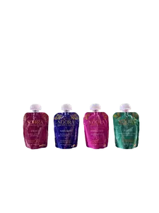NOORA Blends Variety 4-Pack | 8G Fiber Per Pouch | Immunity, Calm, Clarity & Hydration | Fruit Functional Snack Pouches | No High-Intensity Sweeteners | Drink, Blend, Drizzle | Gut Health