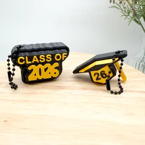 Graduation Class of 2026 Clicker Keychain- 3D Printed Collectible