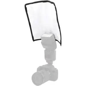 Camera Flash Softbox Diffuser Kit, Universal Foldable Flash Softbox, Photography Reflector, Ideal for Professional & Amateur Photographers