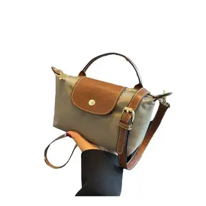 Retro Fashion Versatile Women's Shoulder Crossbody Handheld High-Quality Nylon Dumpling Bag - Trendy Chic Accessory for Every Occasion