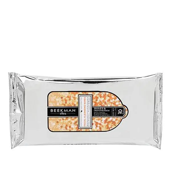 Beekman 1802 Honey and Orange Blossom 30-count Facial Cleansing Wipes