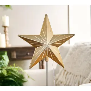 Starry Night 11" Clip-On Tree Topper by Valerie
