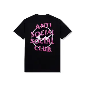 Anti Social Social Club x Fragment Precious Petals Tee (FW22) Black Pink (men) by StockX