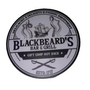 Blackbeards Bar and Grill Sticker