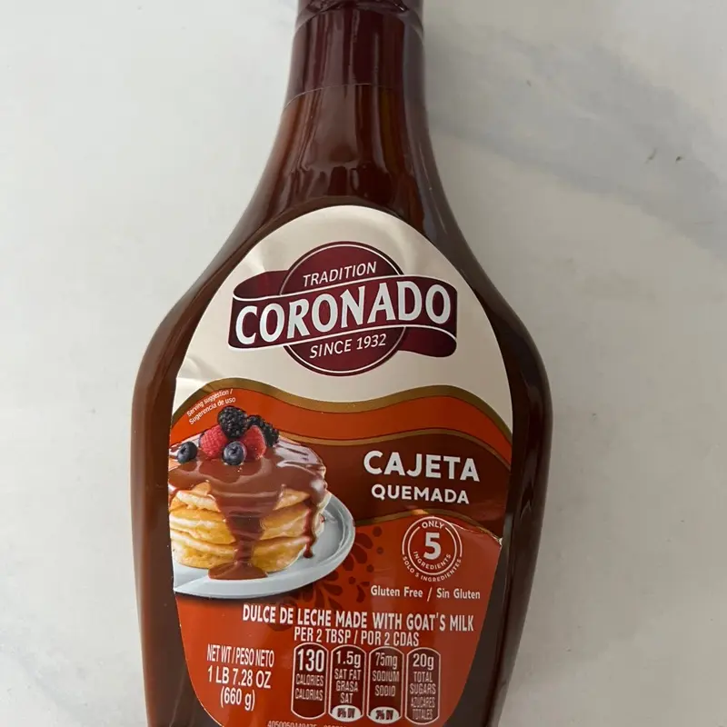 Cajeta Coronado soft milk candy