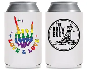 PRIDE! LOVE AND LOVE! FLOATING CAN COOLER