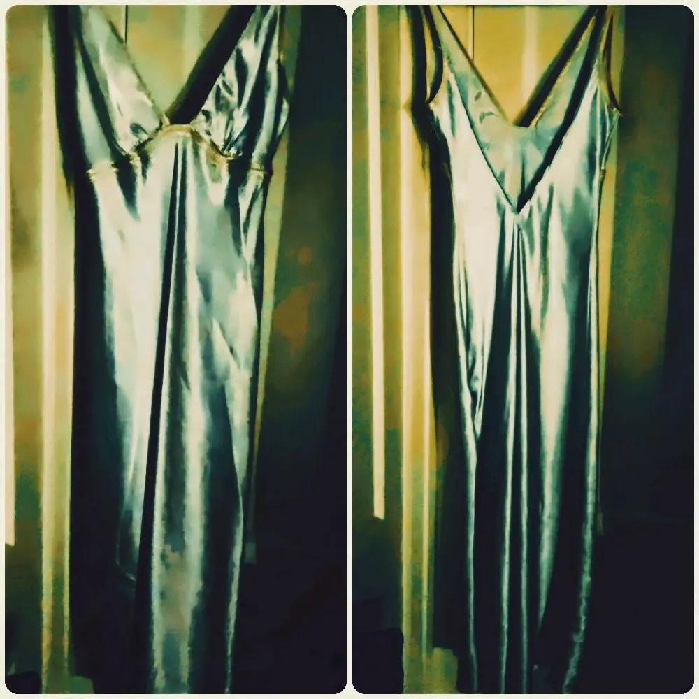 liquid moonlight slipdress